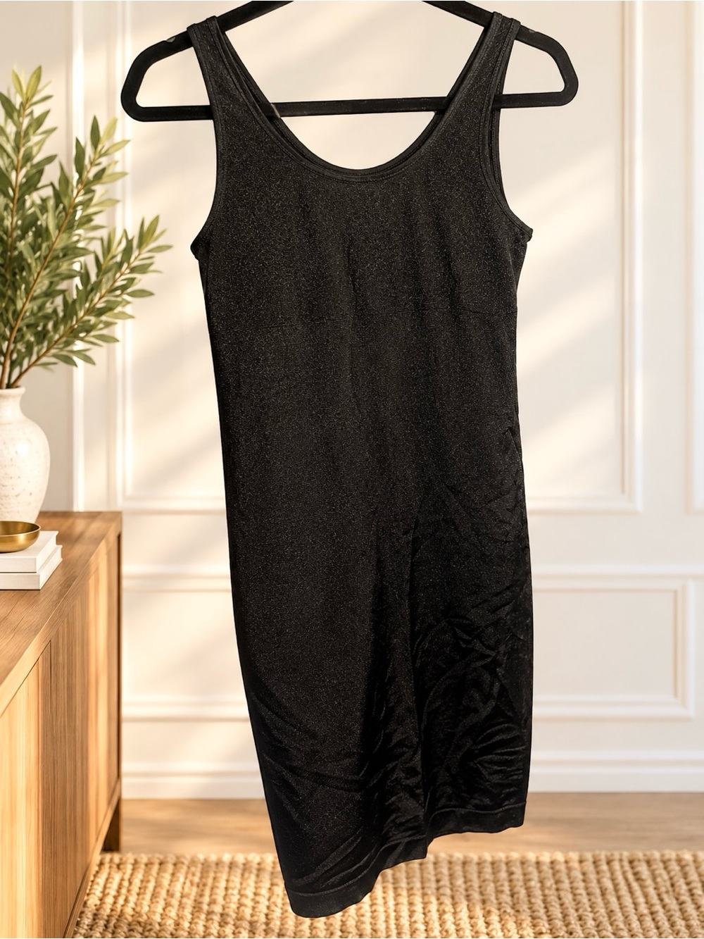 Black shapewear dress